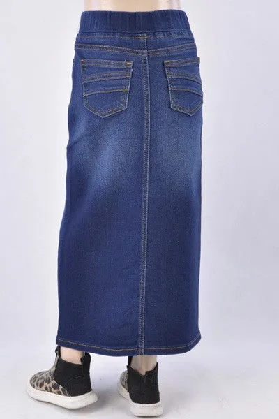 'Ashlynn' Denim Skirt