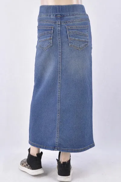 'Ashlynn' Denim Skirt