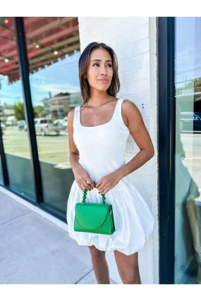 Bonnie Mini Dress - White