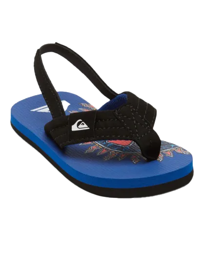 Boys Molokai Layback Toddler Flip Flops in Blue