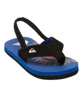 Boys Molokai Layback Toddler Flip Flops in Blue