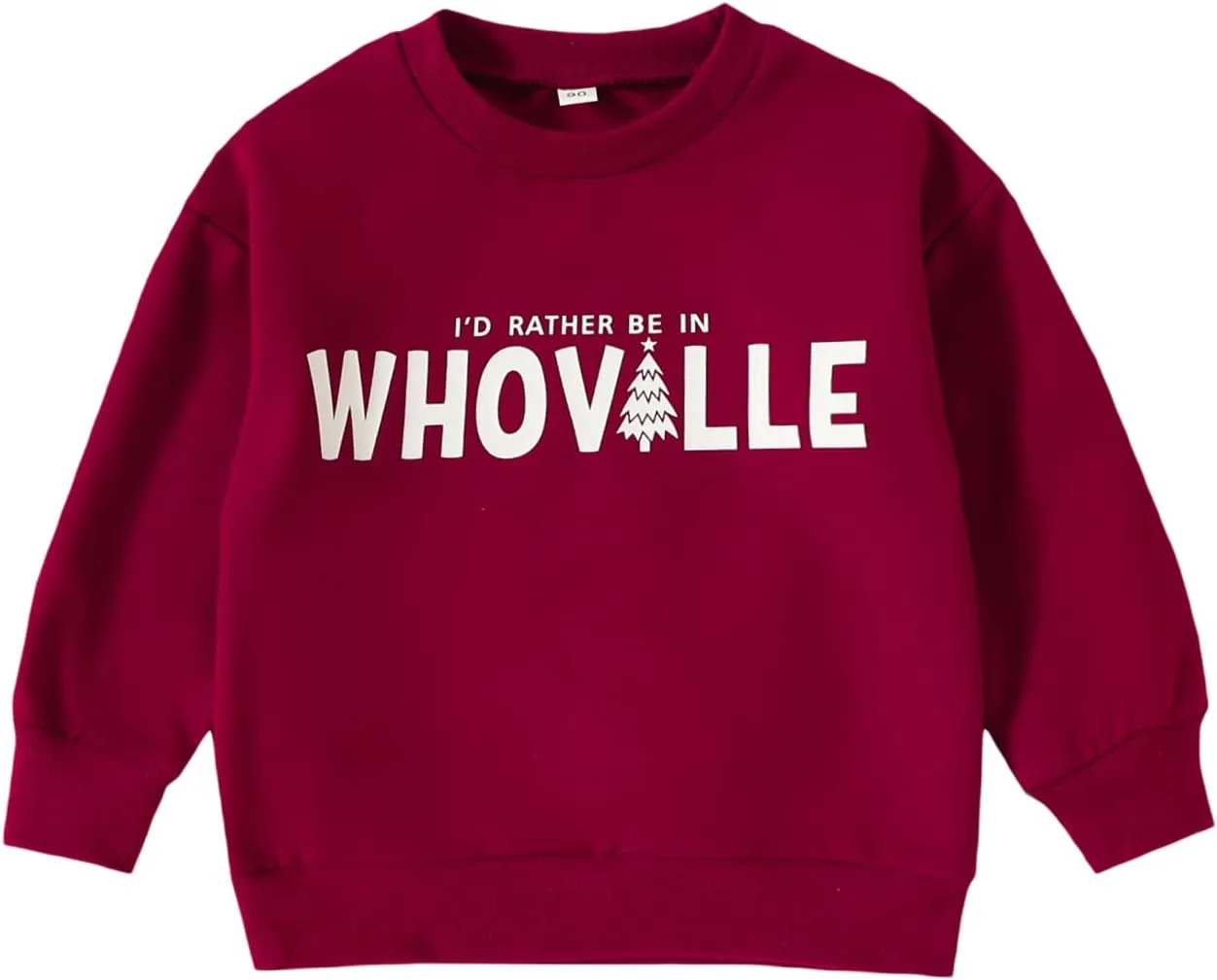 Christmas Outfit Toddler Baby Girl Pink Sweatshirt Long Sleeve Crewneck Pullover Xmas Santa Shirt Tops Winter Clothes
