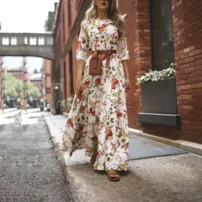 Clara - Stylish Floral Boho Maxi Dress for Women