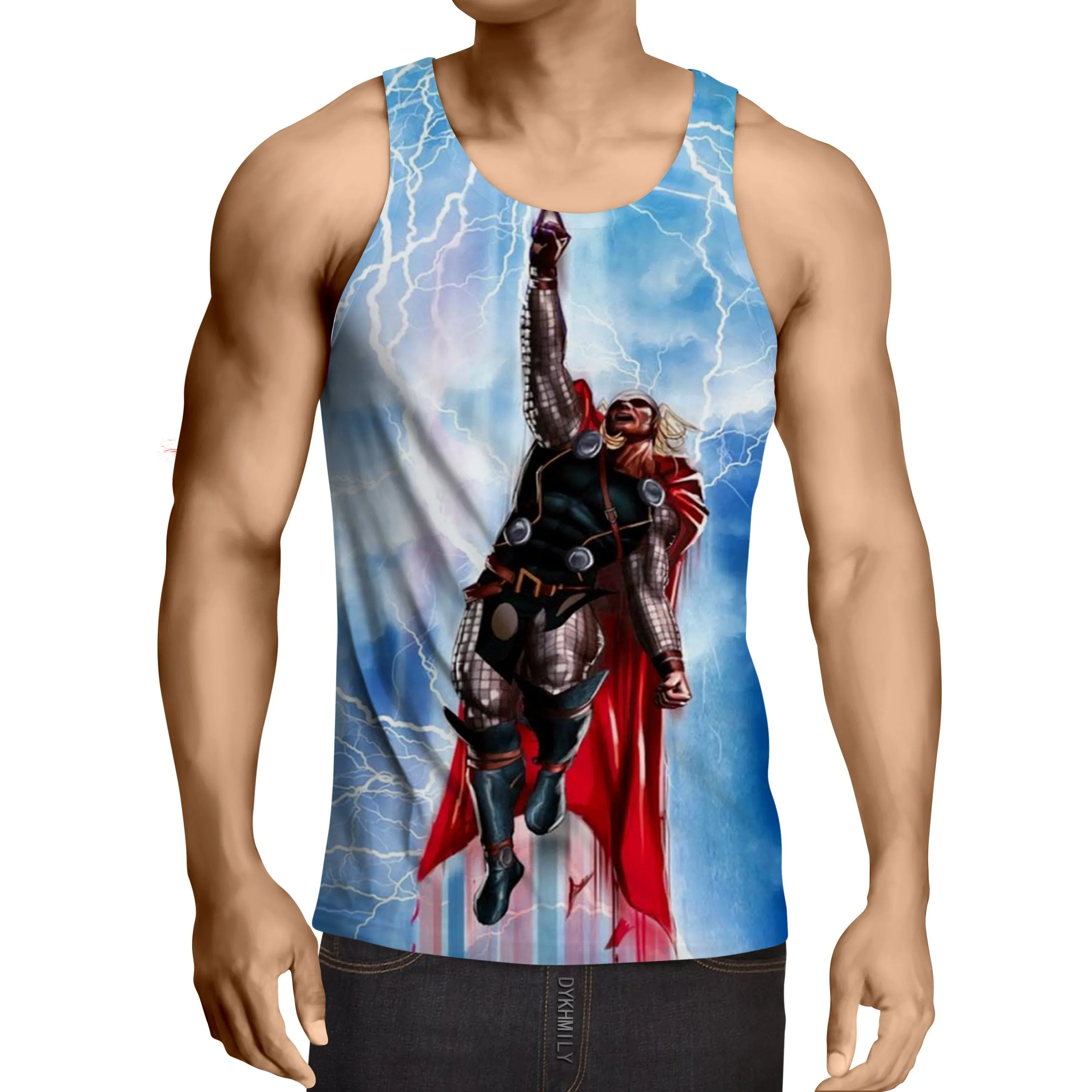 Cool Thor 3D Printed Thor Tank Top