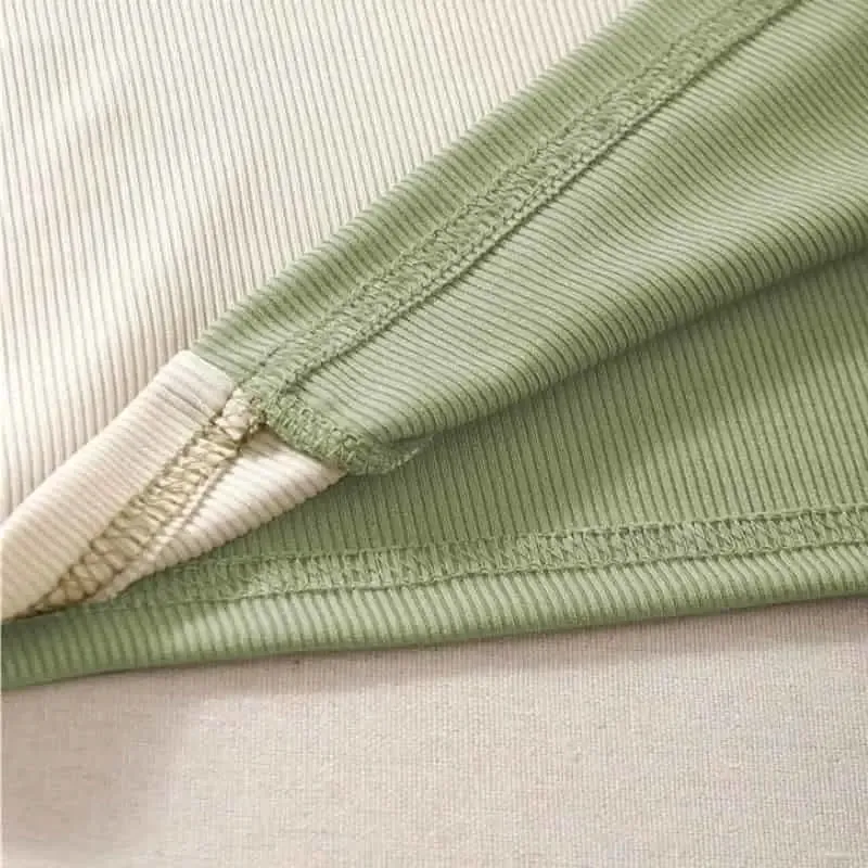 Divided Color Tank Top
