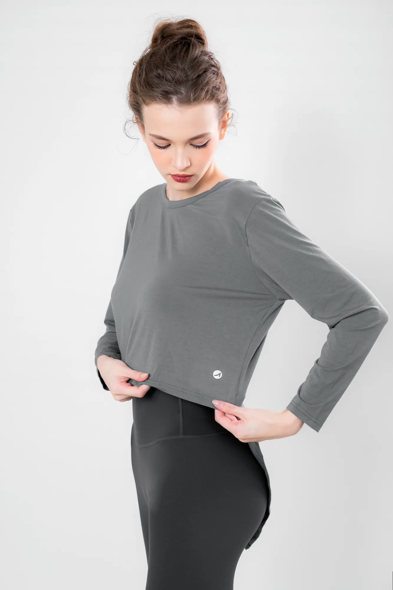 DualStyle Split-Back Mesh Top