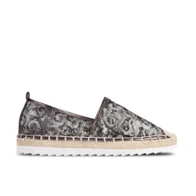 Espadrilles Kea Black Sequins