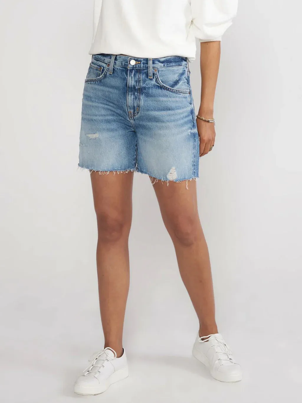 Etica Skylar Relaxed Denim Shorts