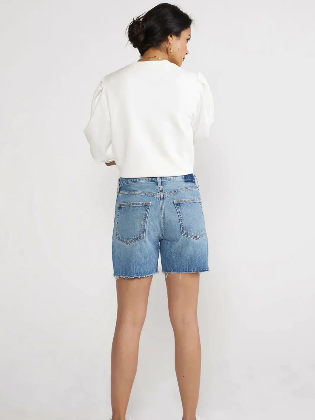 Etica Skylar Relaxed Denim Shorts