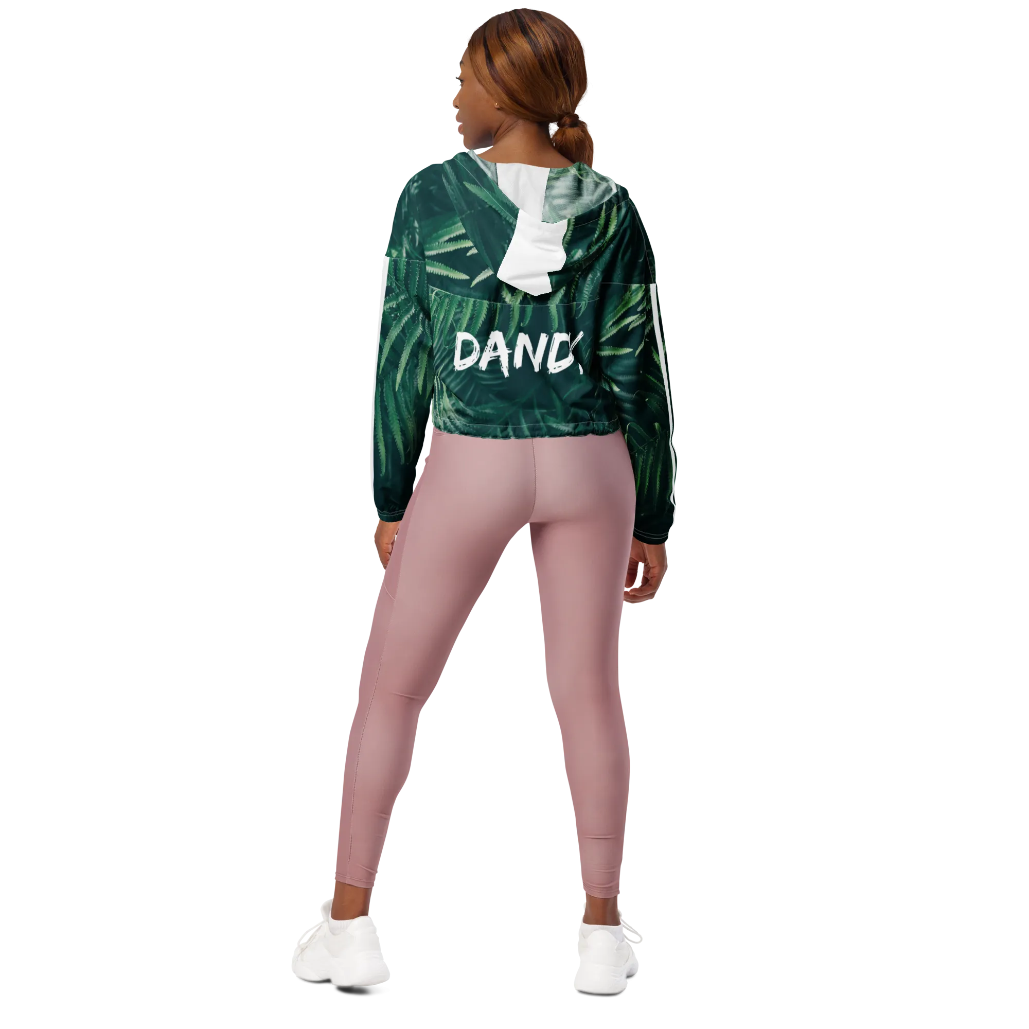 Everything is fern Women’s cropped windbreaker