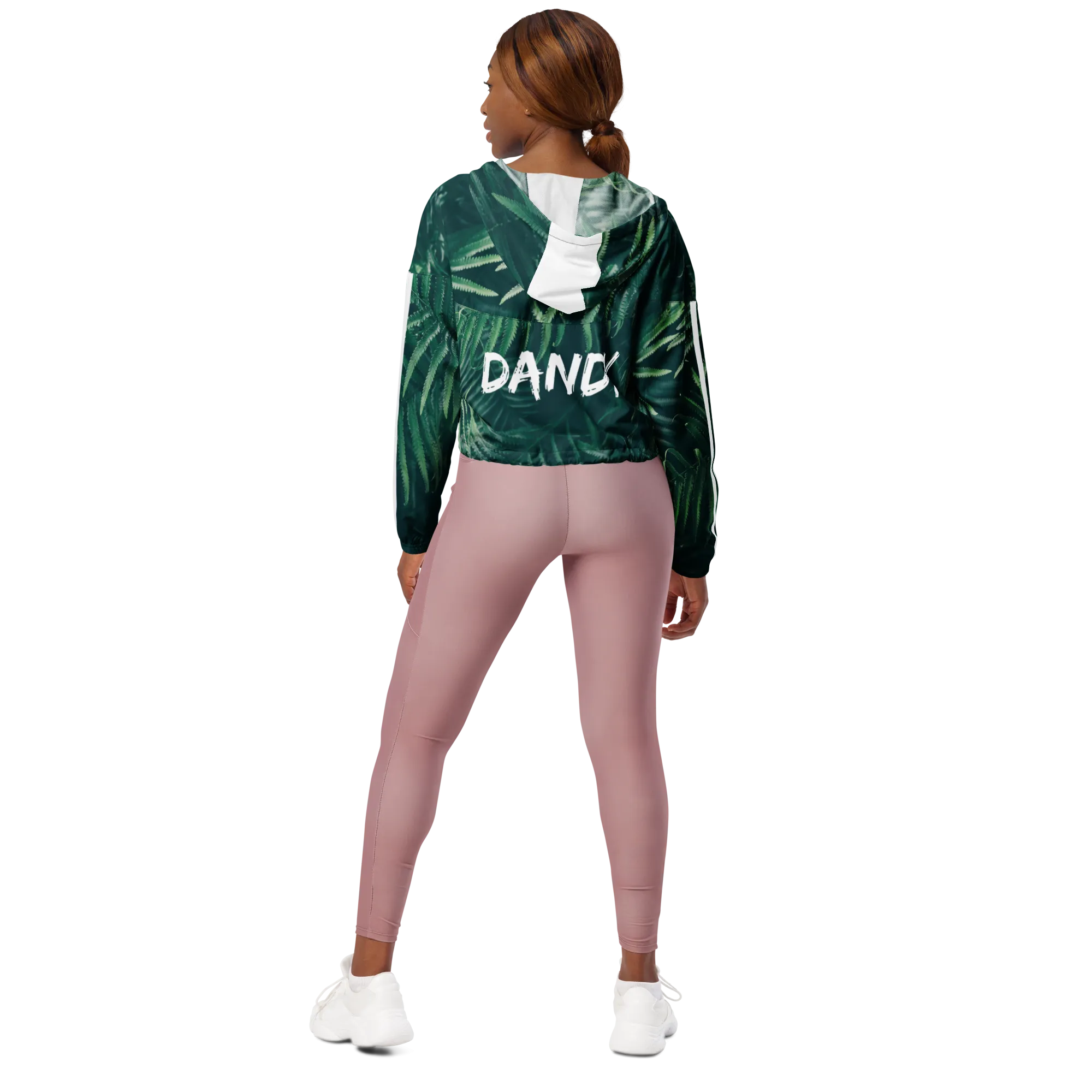 Everything is fern Women’s cropped windbreaker