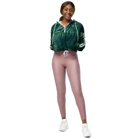 Everything is fern Women’s cropped windbreaker