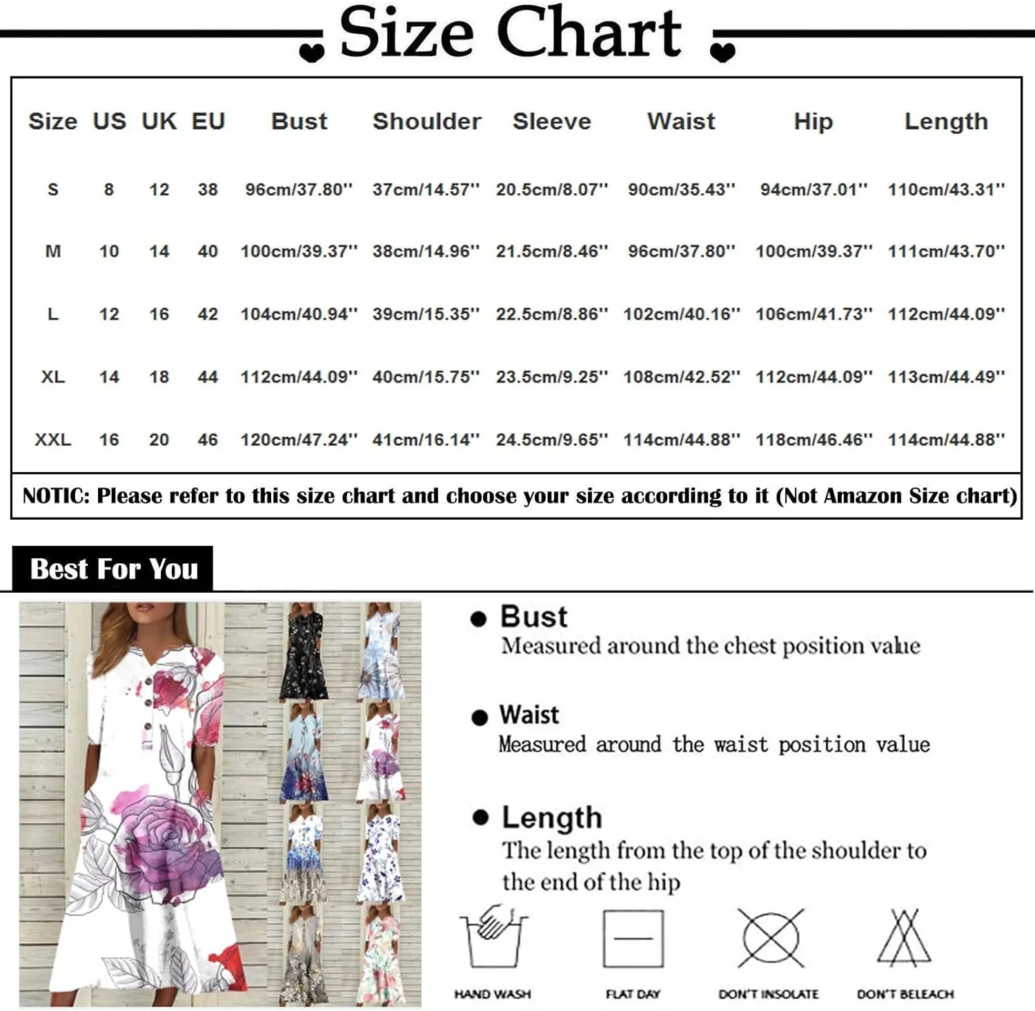 Generic Womens Dresses Pocket Half Sleeve Long Dress Button Down Floral Printed Beach Dress V Neck Trendy Maxi Dress