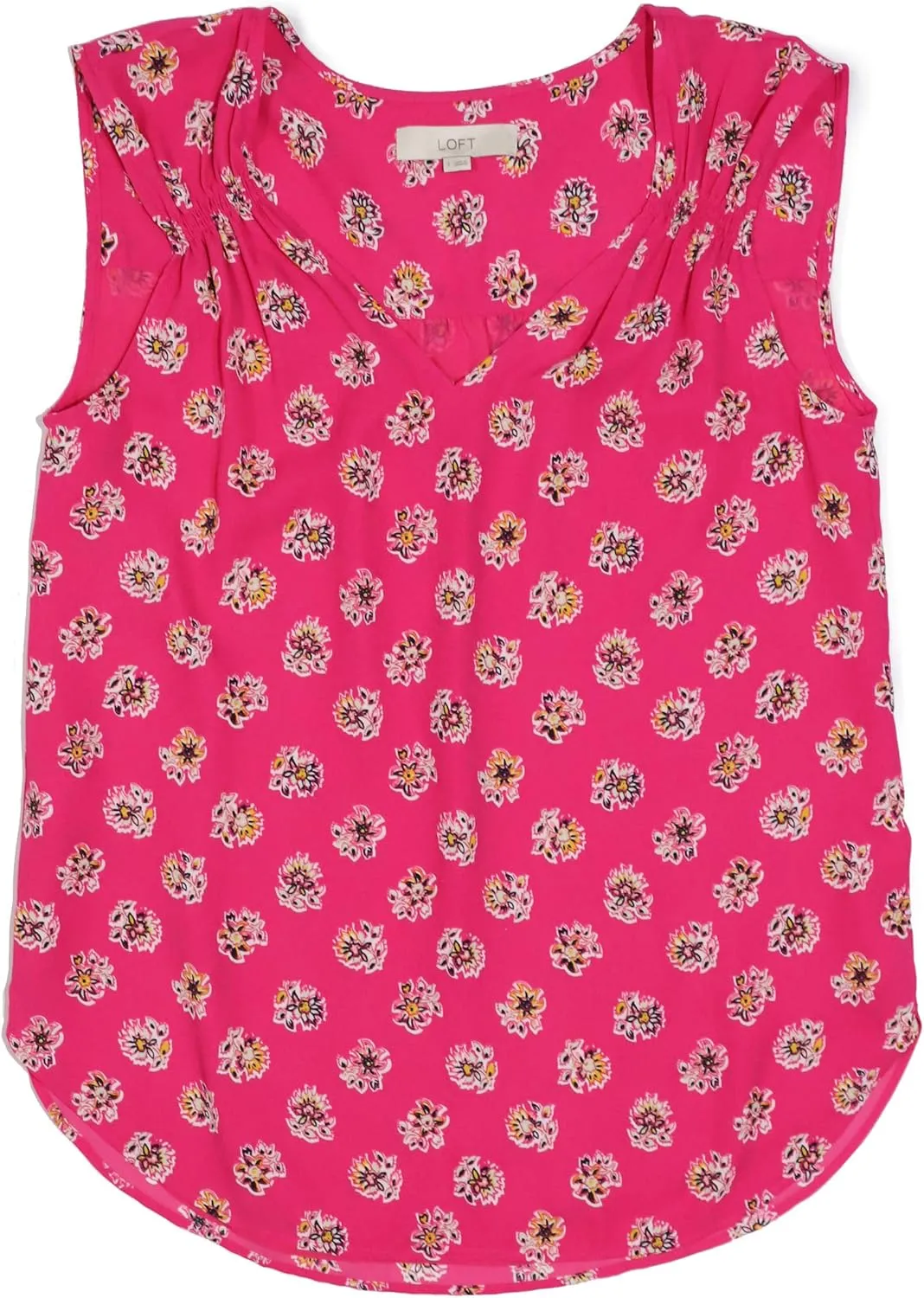 Loft Ann Taylor Women's Smocked Tank Blouse