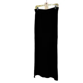 long jersey maxi skirt - L