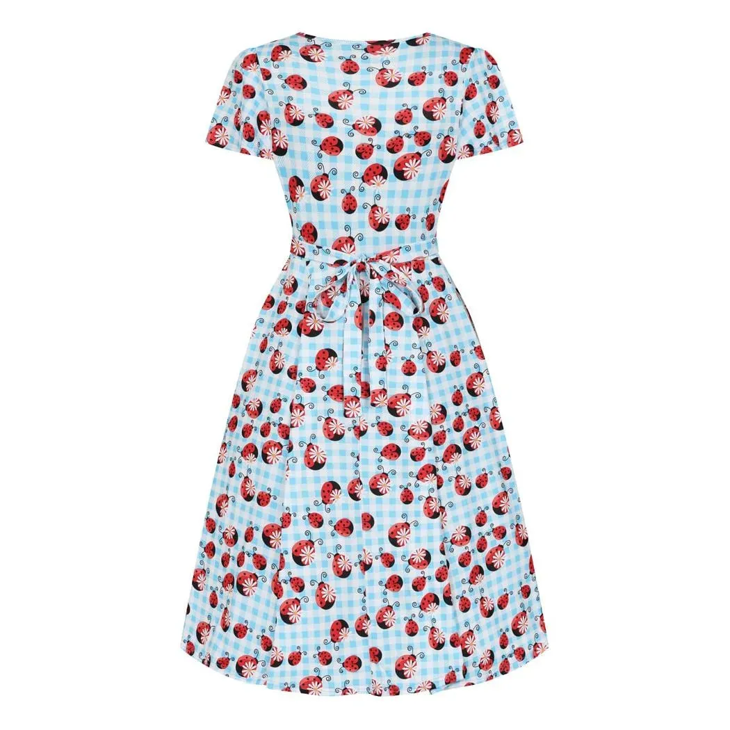 Lyra Dress - Ladybird Gingham