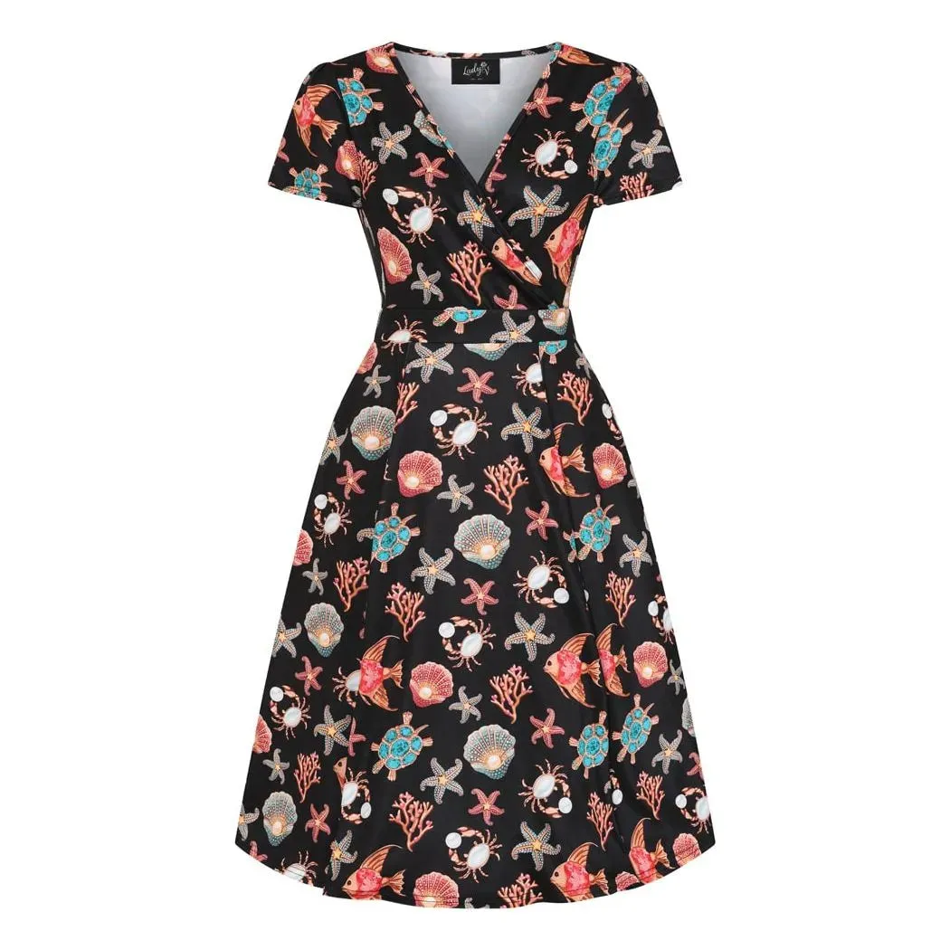 Lyra Dress - Ocean Jewel