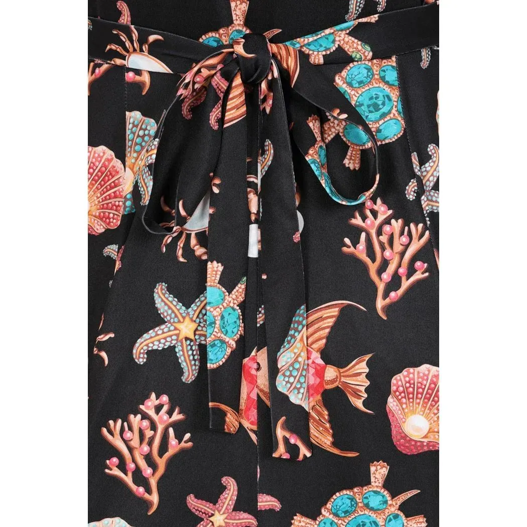 Lyra Dress - Ocean Jewel