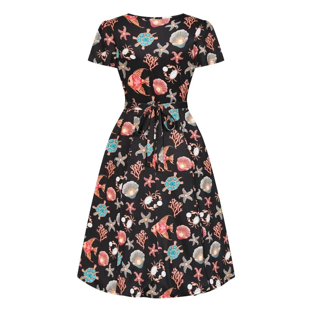 Lyra Dress - Ocean Jewel
