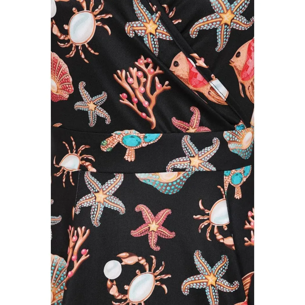 Lyra Dress - Ocean Jewel