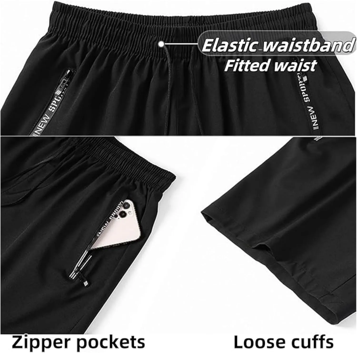 Maidenfit Icyshorts, Maidenfit - Unisex Ice Silk Stretch Quick-Dry Shorts Summer Hiking Shorts Iced Active Short