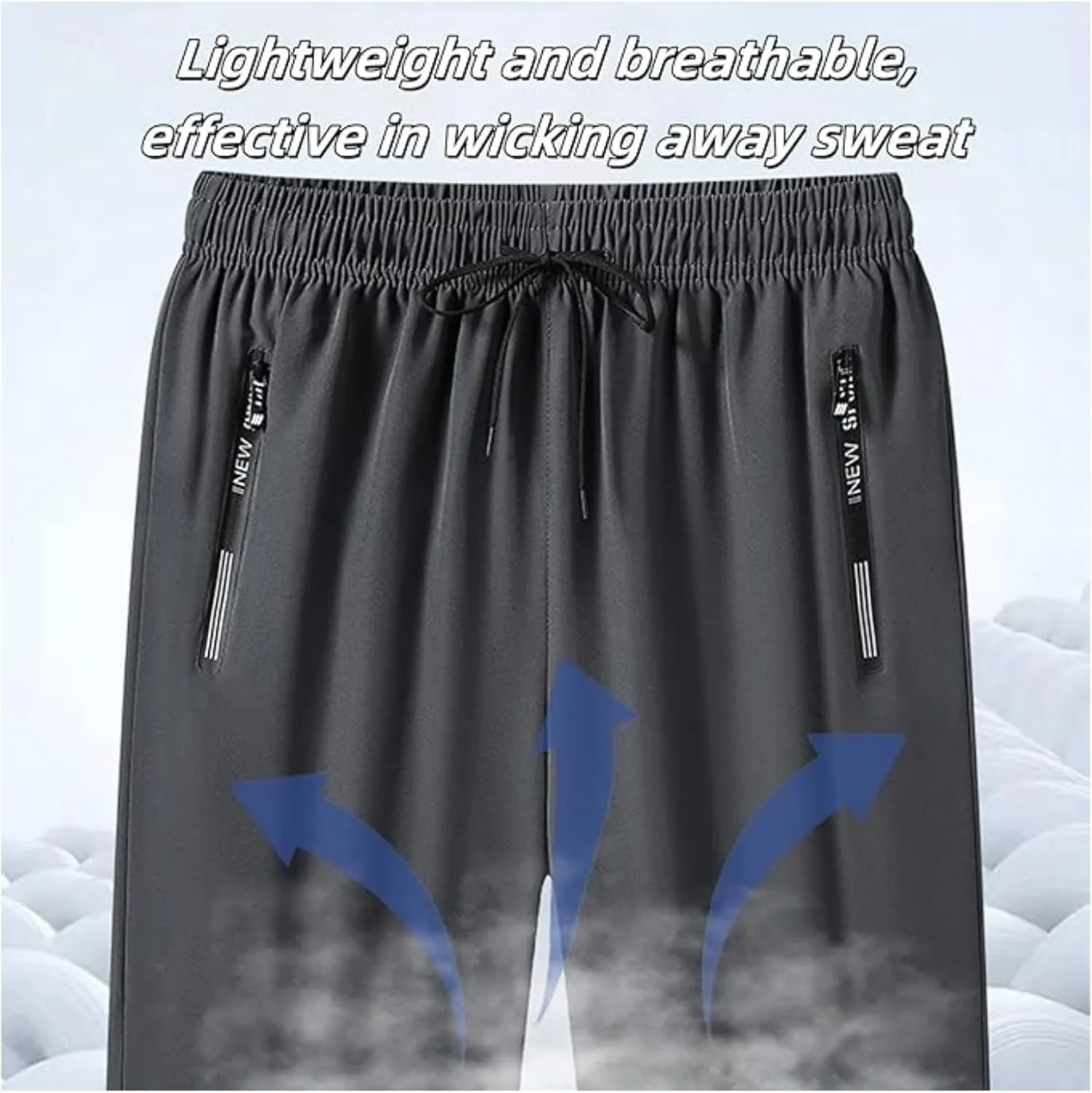 Maidenfit Icyshorts, Maidenfit - Unisex Ice Silk Stretch Quick-Dry Shorts Summer Hiking Shorts Iced Active Short