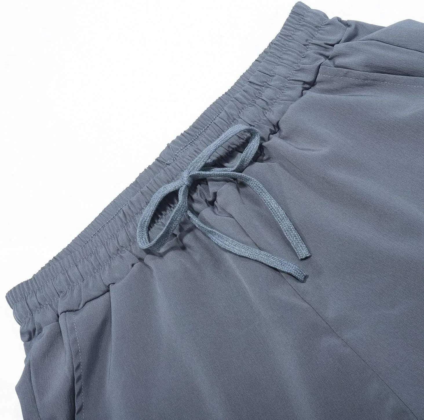 Mens Casual Cotton Pants Baggy Wide Straight Leg Joggers Loose Fit Baggy Pants Outdoor Hiking Trousers