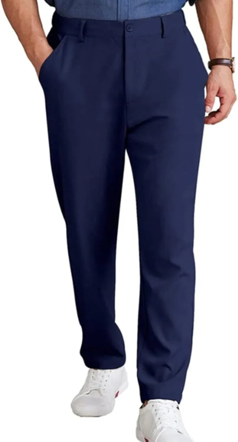 Men's Linen Casual Solid Color Loose Straight Leg Casual Pants 2025