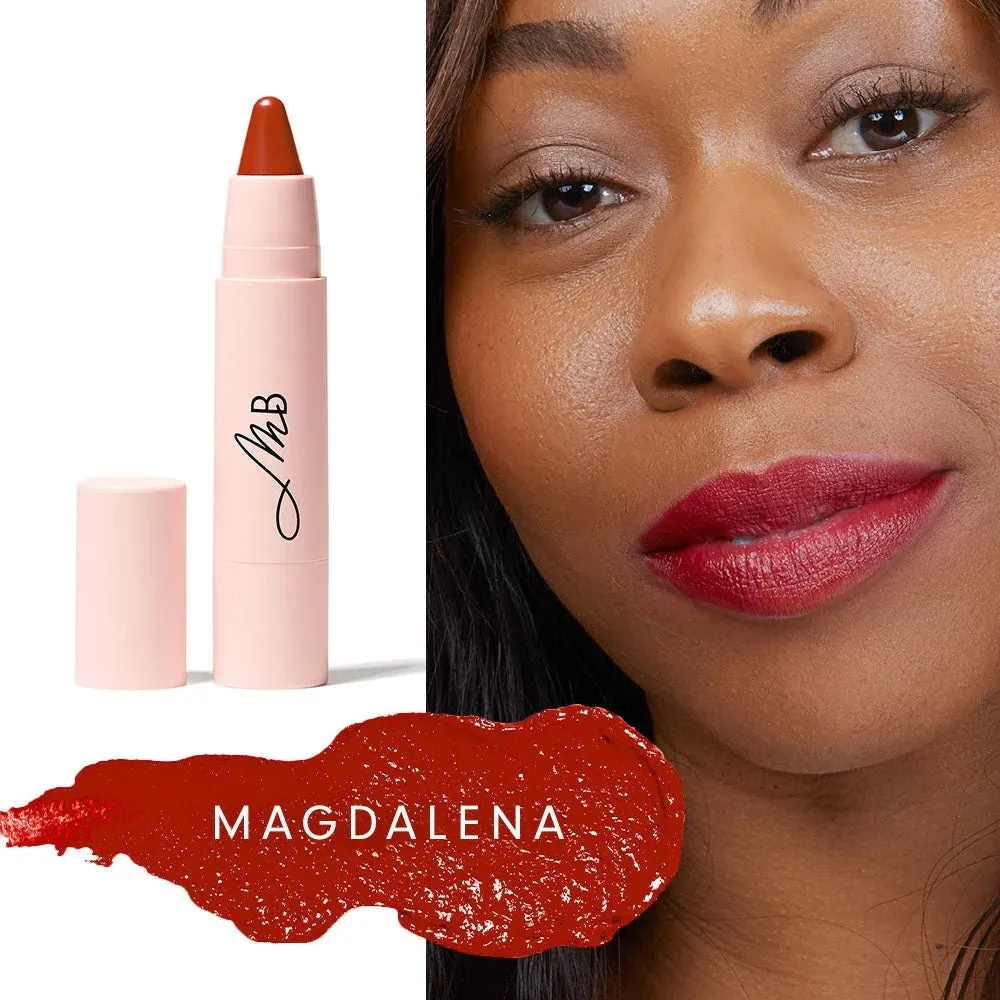 MONIKA BLUNDER - Kissen Lush Lipstick Crayon