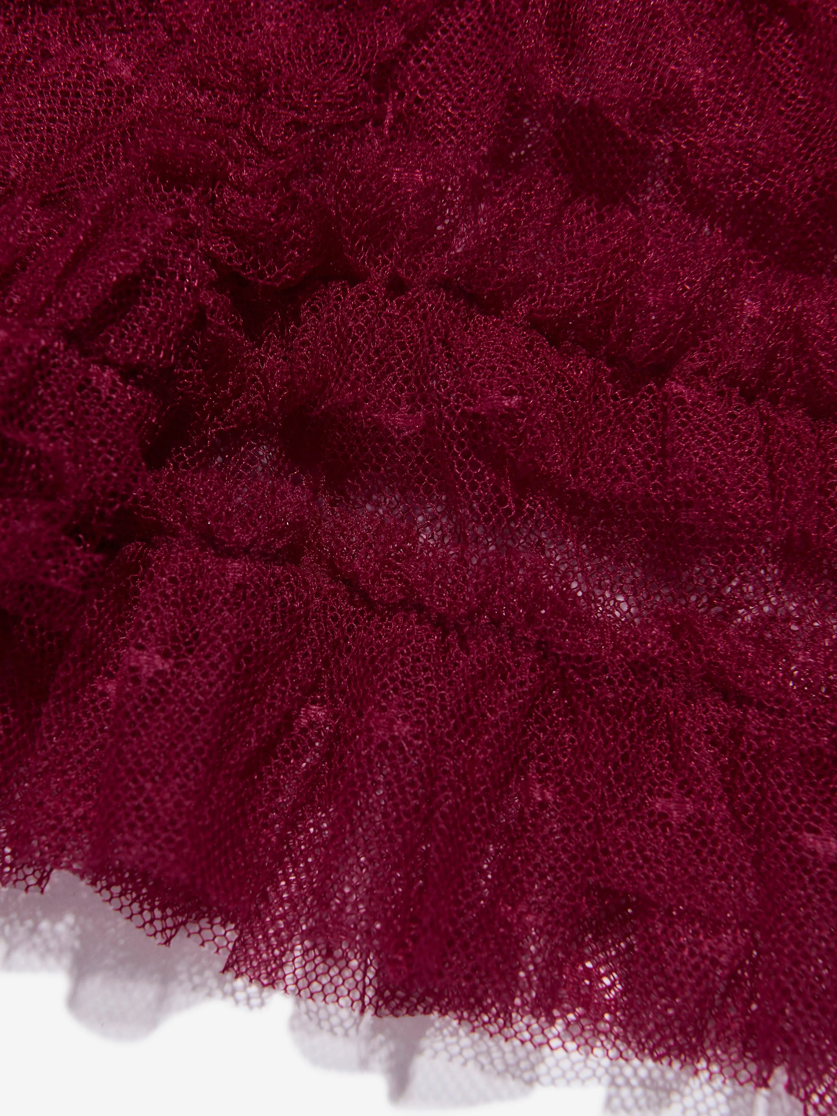 Needle & Thread Girls Marilla Ruffle Dress In Red
