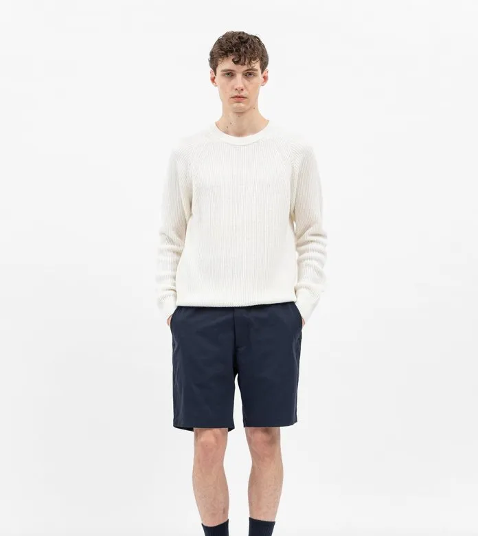Norse Projects Ezra Solotex Twill Shorts Dark Navy