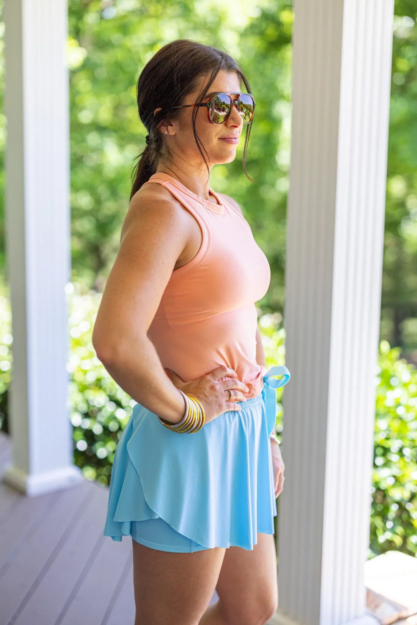 Racerback Light Coral Tank Top
