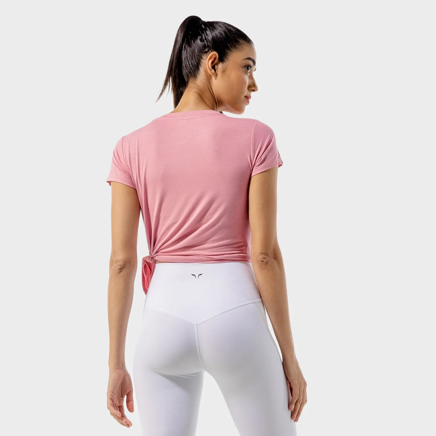 She-Wolf Crop Top - Baby Pink