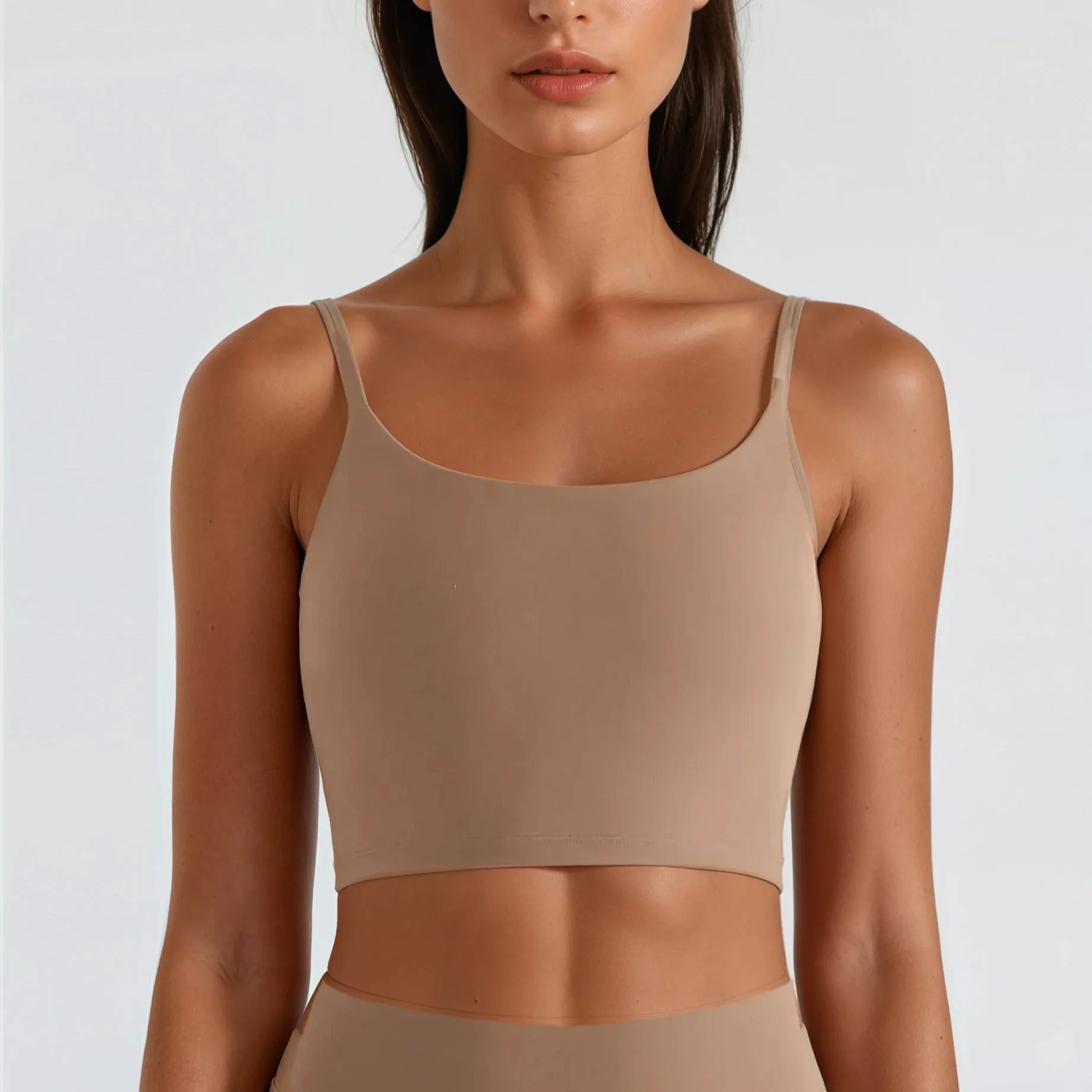 Spaghetti Strap Crop Top