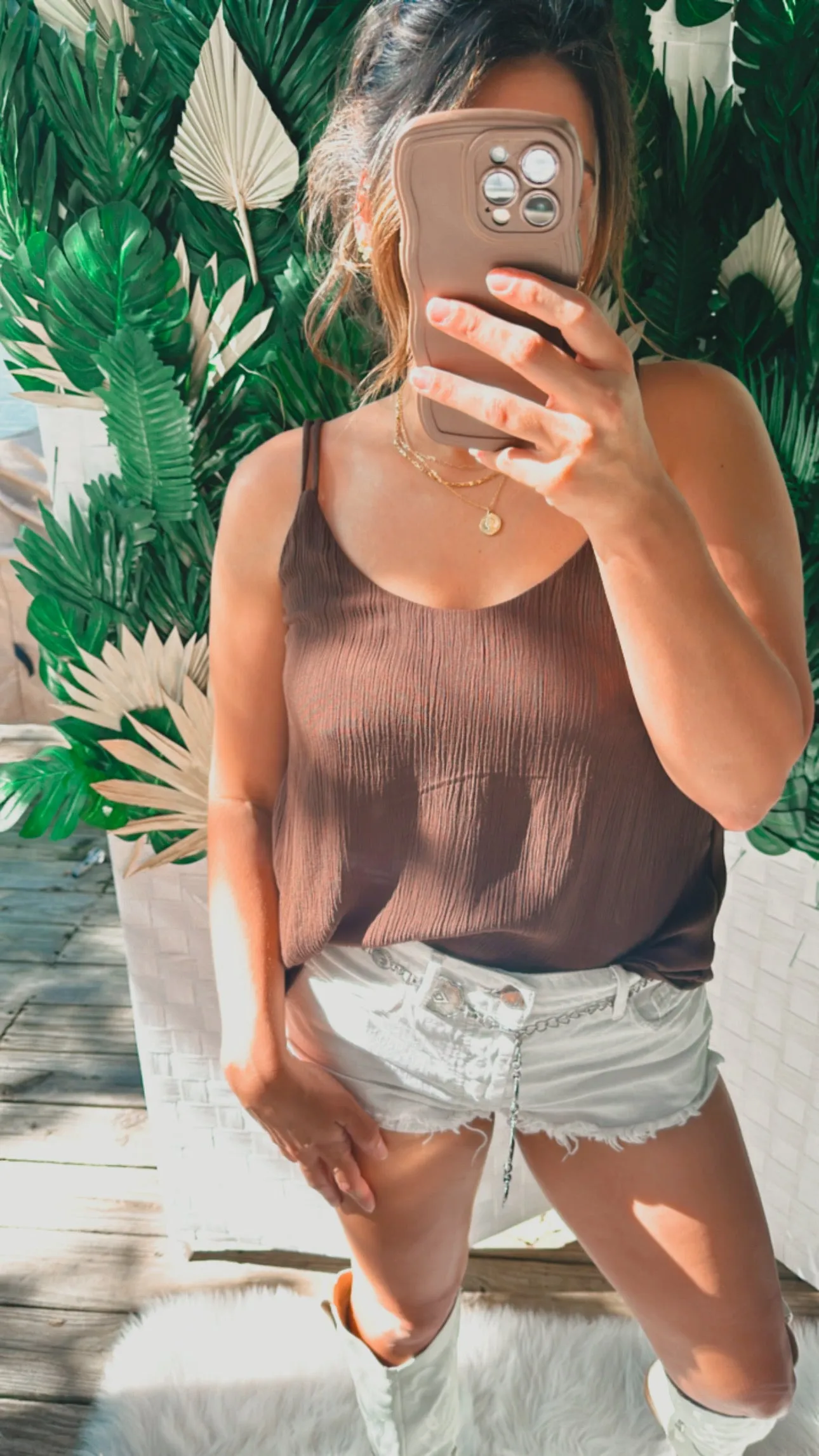 Sway Sway Crepe Dressy Tank