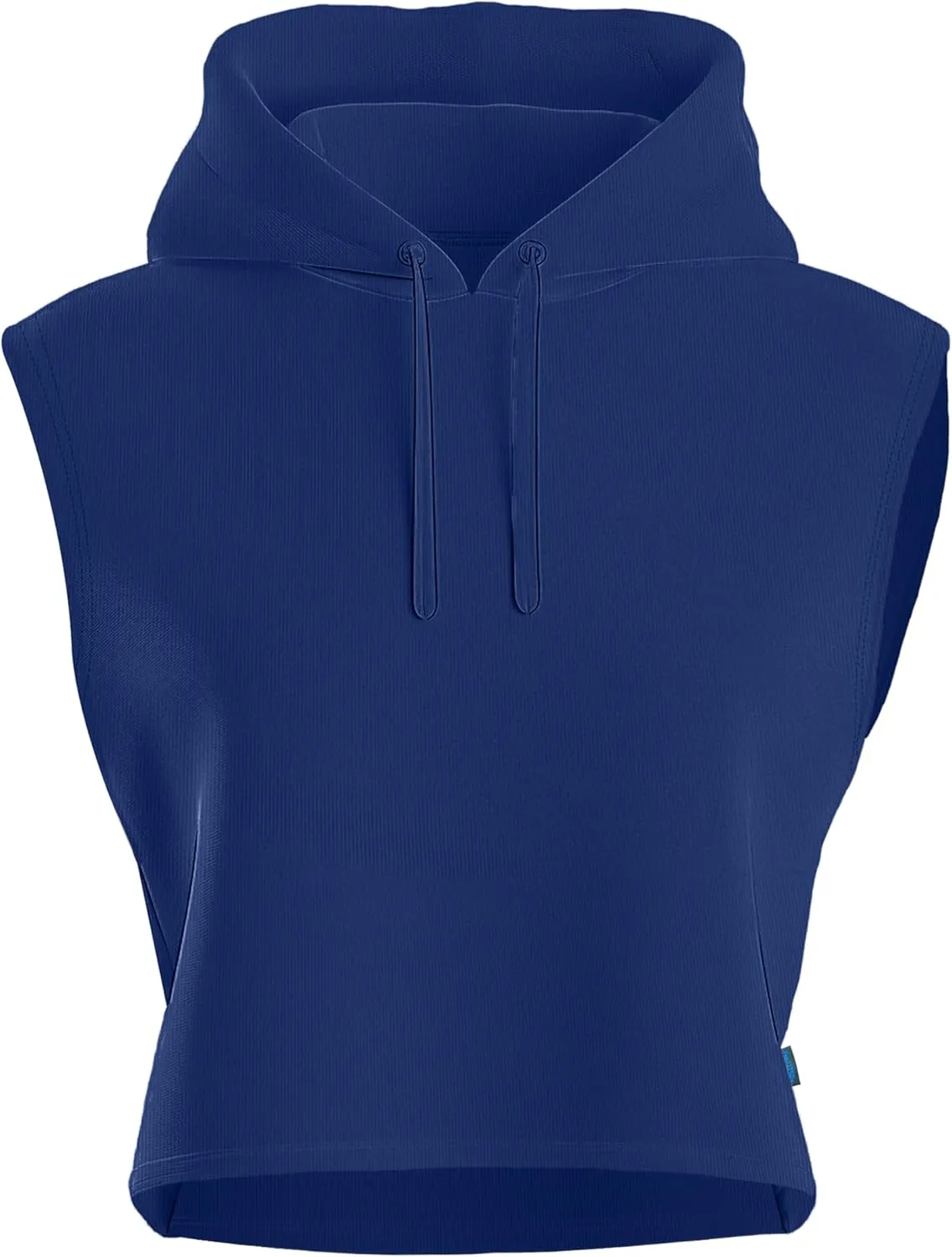 URBAN BUCK Neon Tank Top Sleeveless Hoodie for Women - UPF50  Sun Protection Crop Top Sweatshirt for Workout & Running