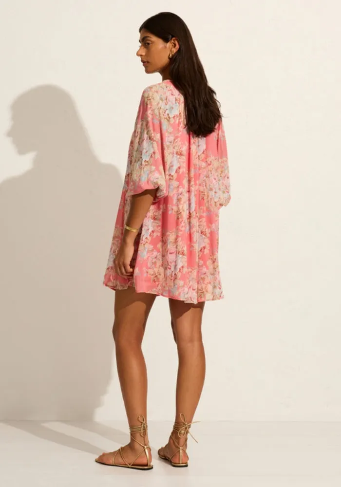 Willow Mini Dress- Rose Pink