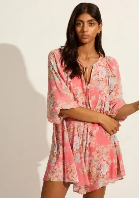 Willow Mini Dress- Rose Pink