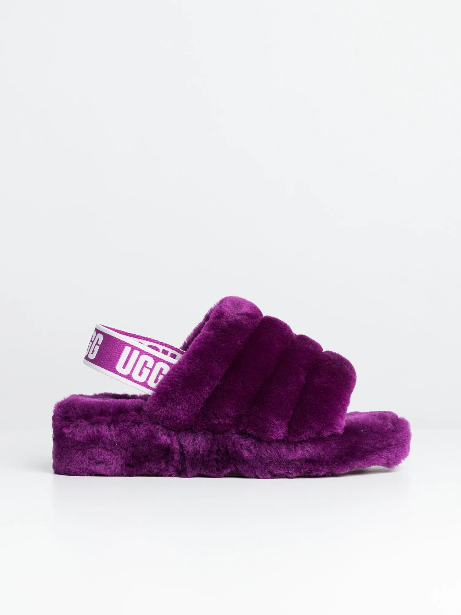 WOMENS UGG FLUFF YEAH SLIDE  - CLEARANCE