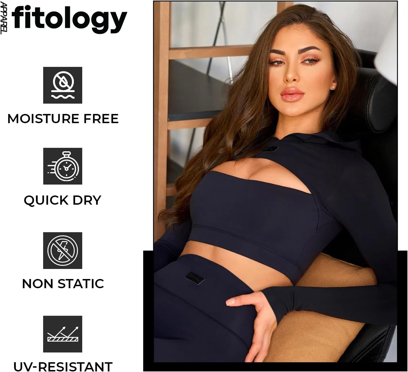Workout Hoodie for Women Gym Cropped Top Athletic Sweatshirt Jacket Breathable Pullover Workout Crop Top